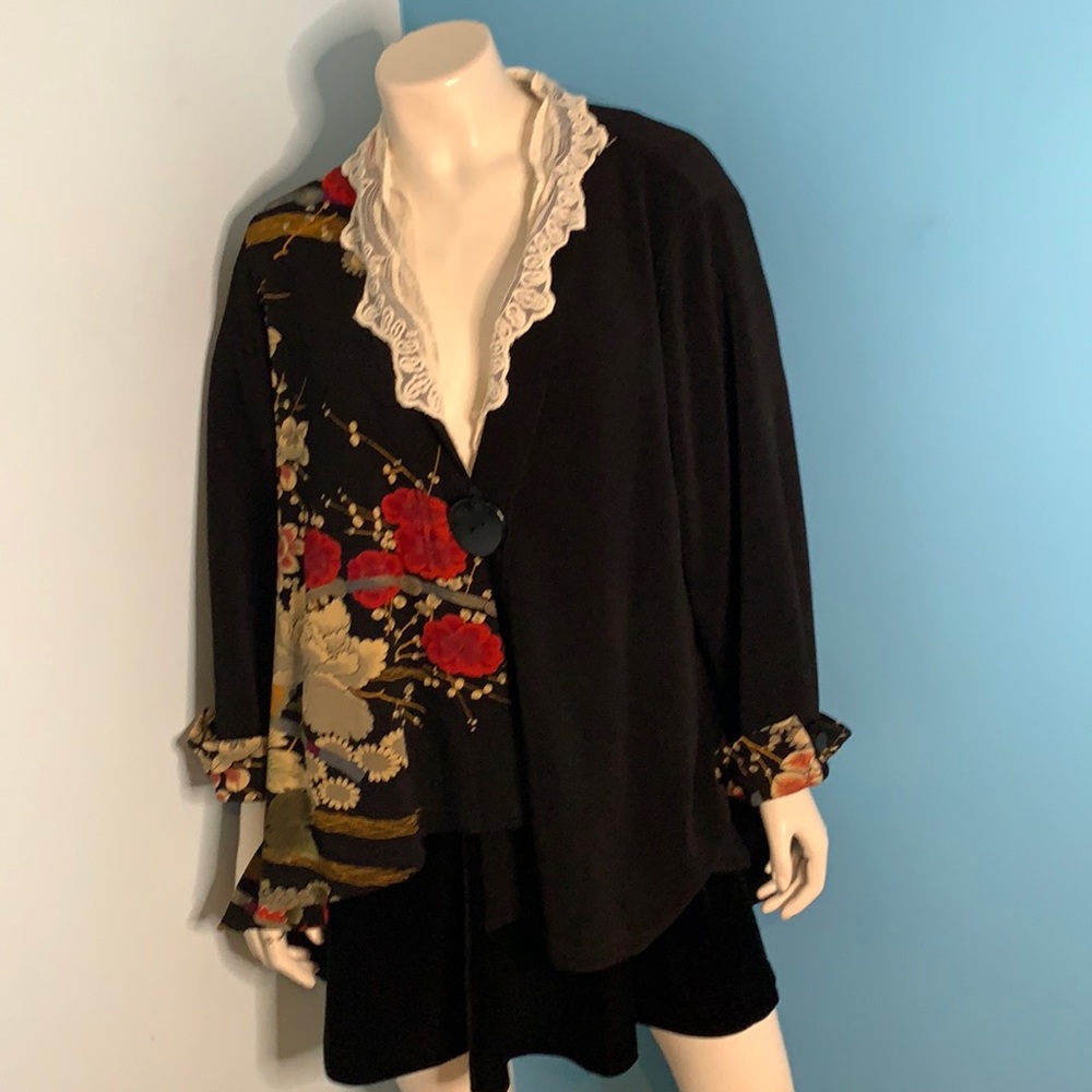 Norm Thompson Single Button Occidental Jacket - image 1